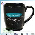 Hot sale black ceramic coffee cup / promotion mug